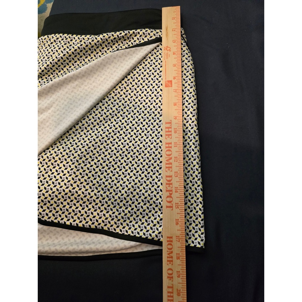 Greg Norman Women's Geo Print Golf Skort Athletic Skirt Performance Size L - Picture 10 of 12